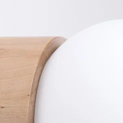 Applique en bois 1 lampes 12x17x12cm Sollux