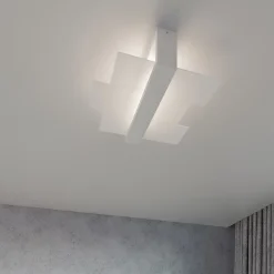 Applique en bois/verre 1 lampes 43x12x30cm Sollux