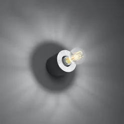 Applique en béton 1 lampes 10x10x10cm Sollux