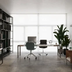 Applique en béton/verre 2 lampes 50x12x10cm Sollux