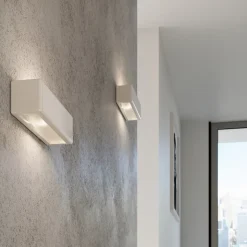 Applique en céramique 1 ampoule 4000K - 14x14x14cm Sollux