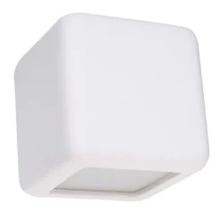Applique en céramique 1 ampoule 4000K - 14x14x14cm Sollux