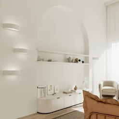 Applique en céramique 1 ampoule 3000K - 40.5x14.5x10cm Sollux