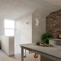 Applique en céramique 1 lampes 14x14x14cm Sollux