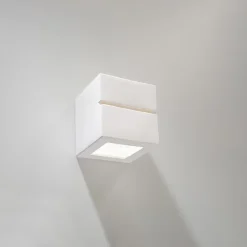 Applique en céramique 1 lampes 14x14x14cm Sollux