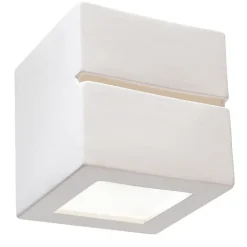 Applique en céramique 1 lampes 14x14x14cm Sollux