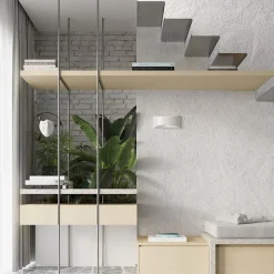 Applique en céramique 1 lampes 31.5x9.5x14.5cm Sollux