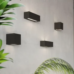 Applique en céramique/verre 1 lampes 32.5x9.5x9.5cm Sollux