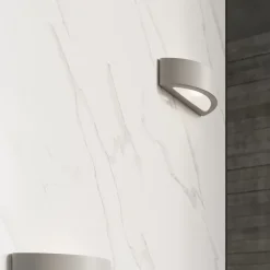 Applique en céramique/verre 1 ampoule 3000K - 40.5x14.5x10cm Sollux