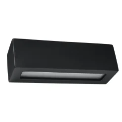 Applique en céramique/verre 1 ampoule 3000K - 32.5x9.5x9.5cm Sollux