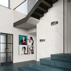 Applique en céramique/verre 1 ampoule 3000K - 40.5x14.5x10cm Sollux