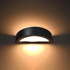 Applique en céramique/verre 1 ampoule 3000K - 40.5x14.5x10cm Sollux