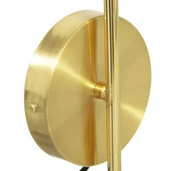 Applique en métal Keli doré diamètre 12cm