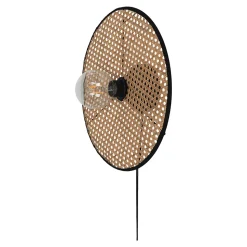 Applique en rotin Ø40cm GoodHome Tonkin