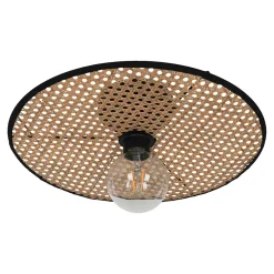 Applique en rotin Ø40cm GoodHome Tonkin