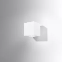 Applique en verre 1 ampoule 4000K - 10x12x10cm Sollux