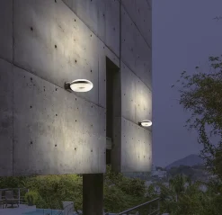 Applique extérieur IP65 (1300lm 3000K) - Gris - Voltman