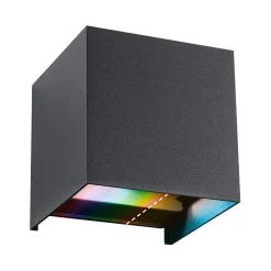 Applique extérieur 230V Cybo RGBW Zigbee 2000-6500K Anthracite
