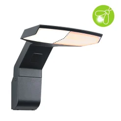 Applique extérieur 230V Zerena respectueux des insectes anthracite