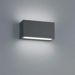 Applique extérieure étanche bi-directionnelle anthracite - Trio - Trent