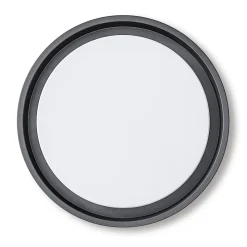 Applique extérieure LED 'Mio' D: 17,5 cm en métal et plastique anthracite, IP54 pour entrée, balcon, terrasse