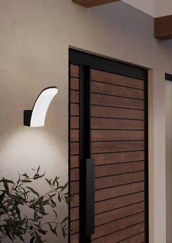 Applique extérieure murale LED 11.5W IP44 1300lm H.18 x l.7cm Eglo, Laconnela