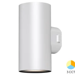 Applique extérieure VEKTA-D2 blanc 2x9W 3en1 IP65