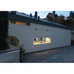 Applique façade LED 8W - Extérieur IP54 - Aluminium Graphite - 4000K