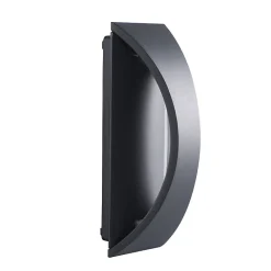Applique façade LED 8W - Extérieur IP54 - Aluminium Graphite - 4000K