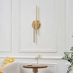 Applique laiton aux lignes épurées 80 cm - Pia