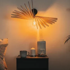 Applique Led bois - Atelier Loupiote - Albatros