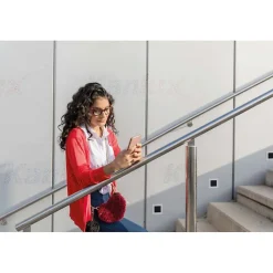 Applique LED escalier Carré 0,8W DC12V Blanc APUS - Blanc du Jour 6500K