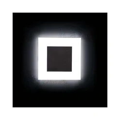 Applique LED escalier Carré 0,8W DC12V Blanc APUS - Blanc du Jour 6500K