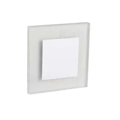 Applique LED escalier Carré 0,8W DC12V Blanc APUS - Blanc du Jour 6500K