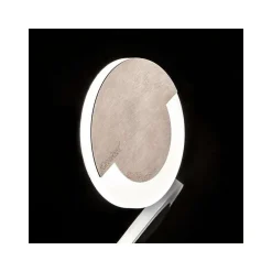 Applique LED escalier Rond 70mm 1,3W AC220-240V Acier inoxydable SOLA - Blanc Chaud 3000K