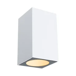 Applique LED Flame favorable aux insectes IP44 carré 58x103mm 2200K 4W 265lm 230V 75 Blanc Métal