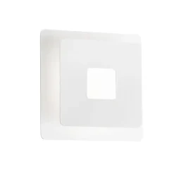 Applique Led intégrée carrée blanche - Fischer & Honsel - Hennes
