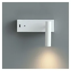 Applique LED liseuse avec port USB - Tofino