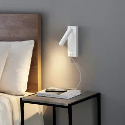 Applique LED liseuse avec port USB - Tofino