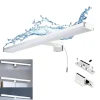 Applique LED Miroir Salle de Bain 10W IP44 Chromée Lumière Blanche Neutre 4000K Aluminium Slim 40 cm