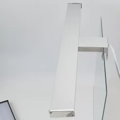 Applique LED Miroir Salle de Bain 10W IP44 Chromée Lumière Blanche Neutre 4000K Aluminium Slim 40 cm