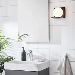 Applique Led murale étanche design Joakim Thedin noire - Markslöjd - Zenit