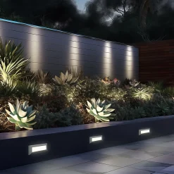 Applique LED murale Vekta-B Braytron 3W 180lm 3en1 Noir IP65