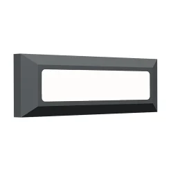 Applique LED murale Vekta-B Braytron 3W 180lm 3en1 Noir IP65