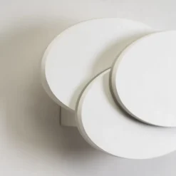 Applique LED ovale blanche - Triple Lunar