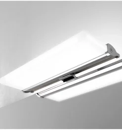 Applique LED pour miroir de salle de bain - Lumière blanche froide (5300K) - 14 x 1.2 x 30cm - Luna Model