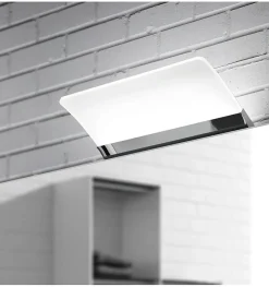 Applique LED pour miroir de salle de bain - Lumière blanche froide (5700K) - 12.9 x 7.3 x 50cm - Modèle Apollo