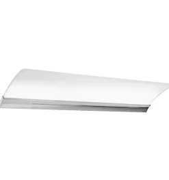 Applique LED pour miroir de salle de bain avec prise - Lumière blanche neutre (4000K) - 12.9 x 7.3 x 50cm - Modèle Apollo