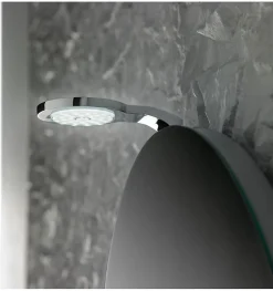 Applique LED pour miroir de salle de bain - Lumière blanche froide (5700K) - 14.7 x 2.5 x 9cm - Terra Model