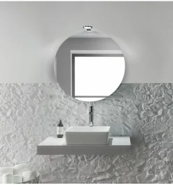Applique LED pour miroir de salle de bain - Lumière blanche froide (5700K) - 14.7 x 2.5 x 9cm - Terra Model